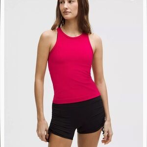 Lululemon Align Pink Dragonfruit Waist-Length Racerback Active Tank Top XS/Small